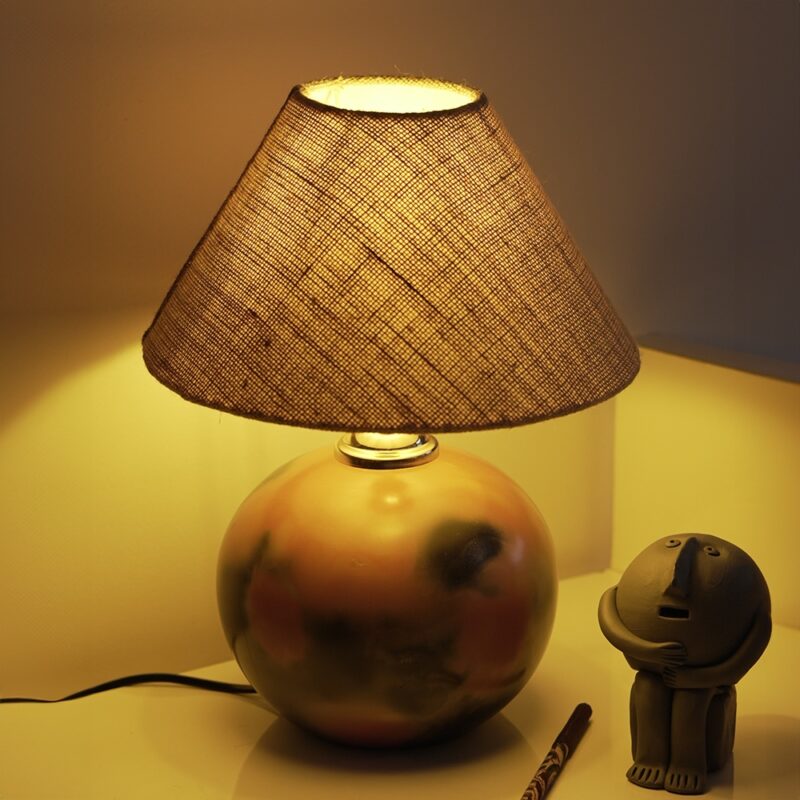 Terracotta Table Lamp